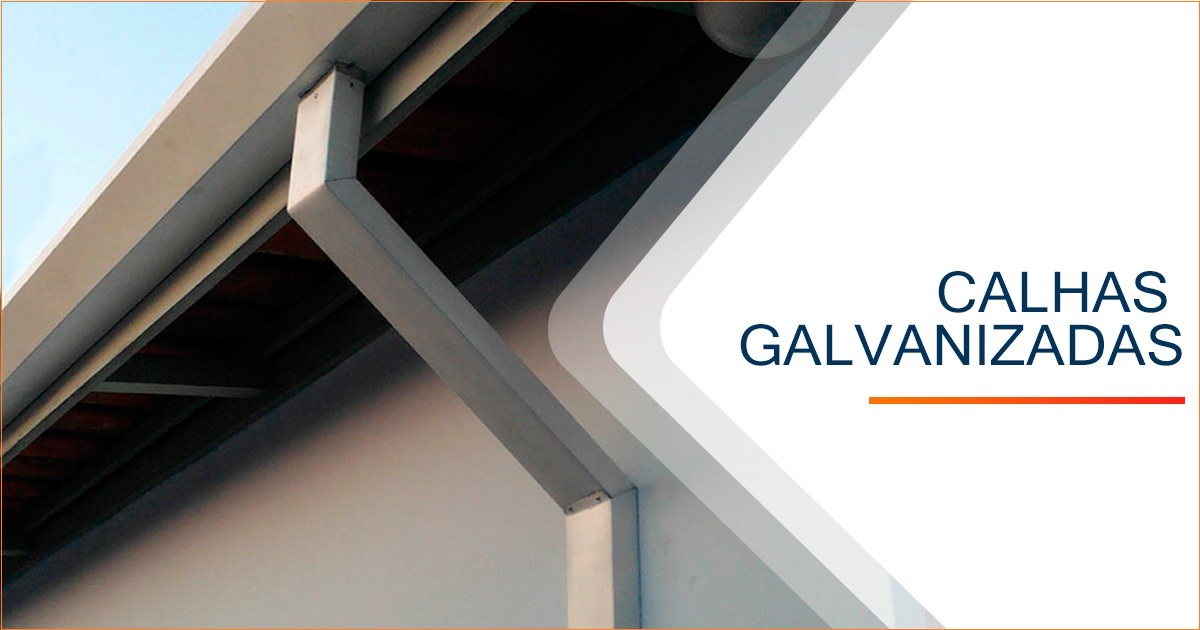 Calhas galvanizadas Curitiba